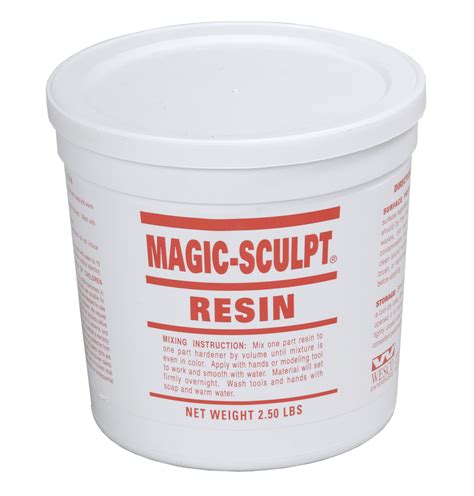 Mgaic scuplt resin